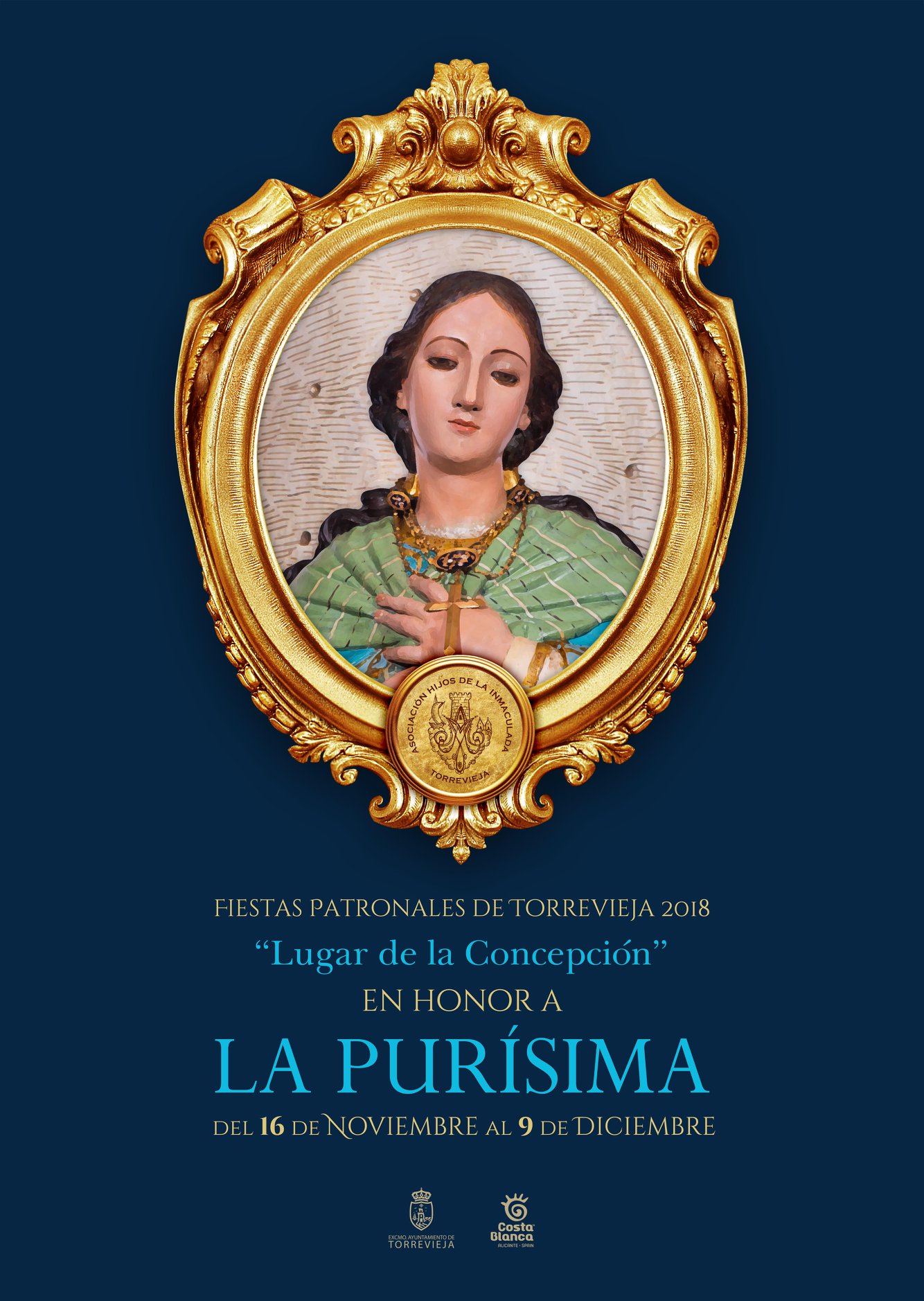 Fiestas patronales en honor a la Purísima Concepción  